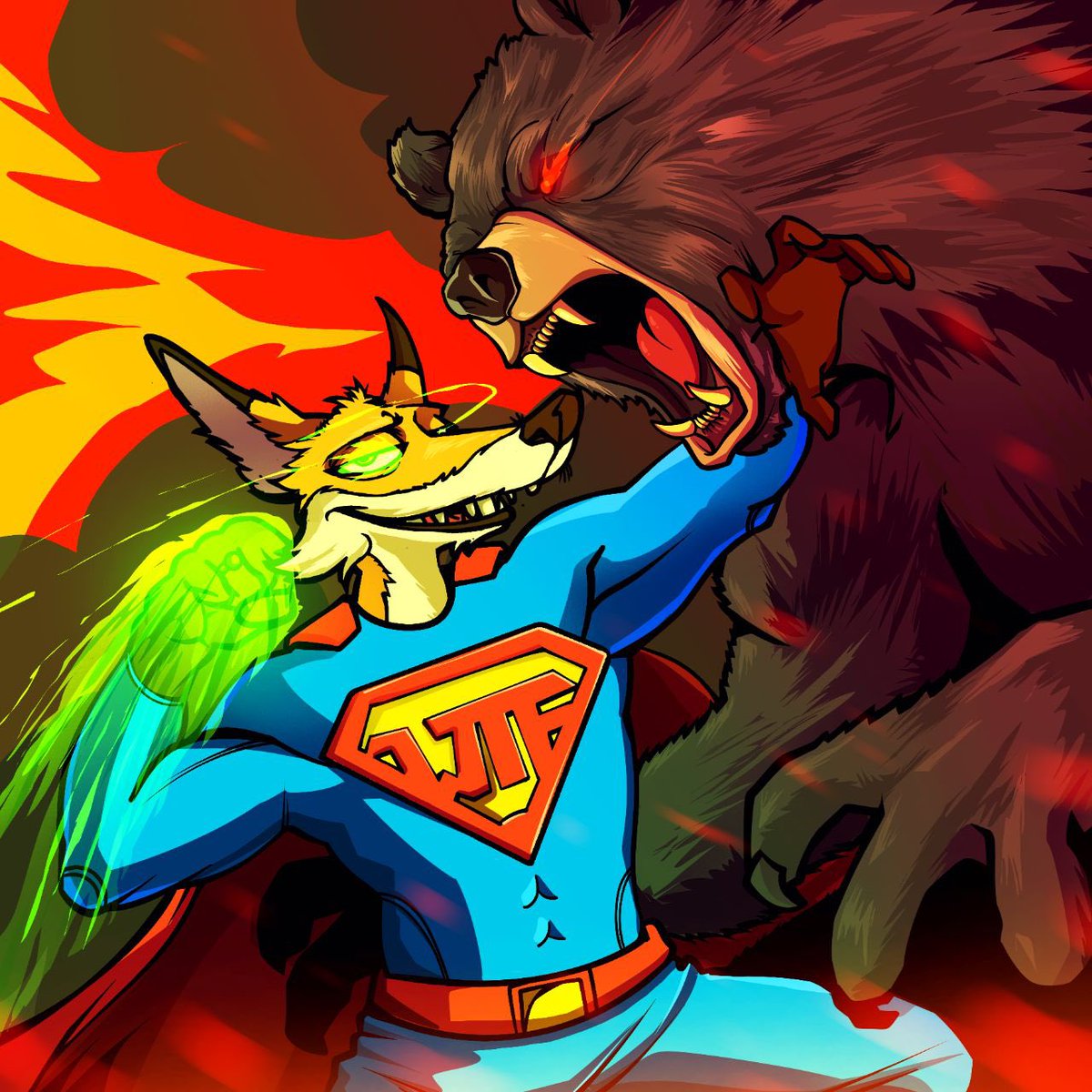 WhatTheFox_coin's tweet photo. We’re not here to quit! They sell on us? Fine!!! We fight those bears tooth and claw by building harder, delivering stronger, and backing our $WTF fam all the way. 💪Keep the faith, WTFers—this is our jungle, we haven’t even started yet! #WhatTheFox #WTF #BASED https://t.co/pRZM0cZ751