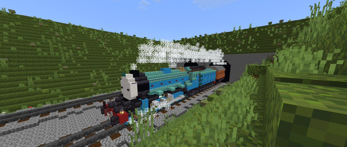 FishTanky2007's tweet photo. Hello all, I'm Fishy/Tankster! I mainly post my railway related builds from minecraft! I may also post about my Sodor AU. Hope you all enjoy what I have to share! https://t.co/hWX5VJGFAL