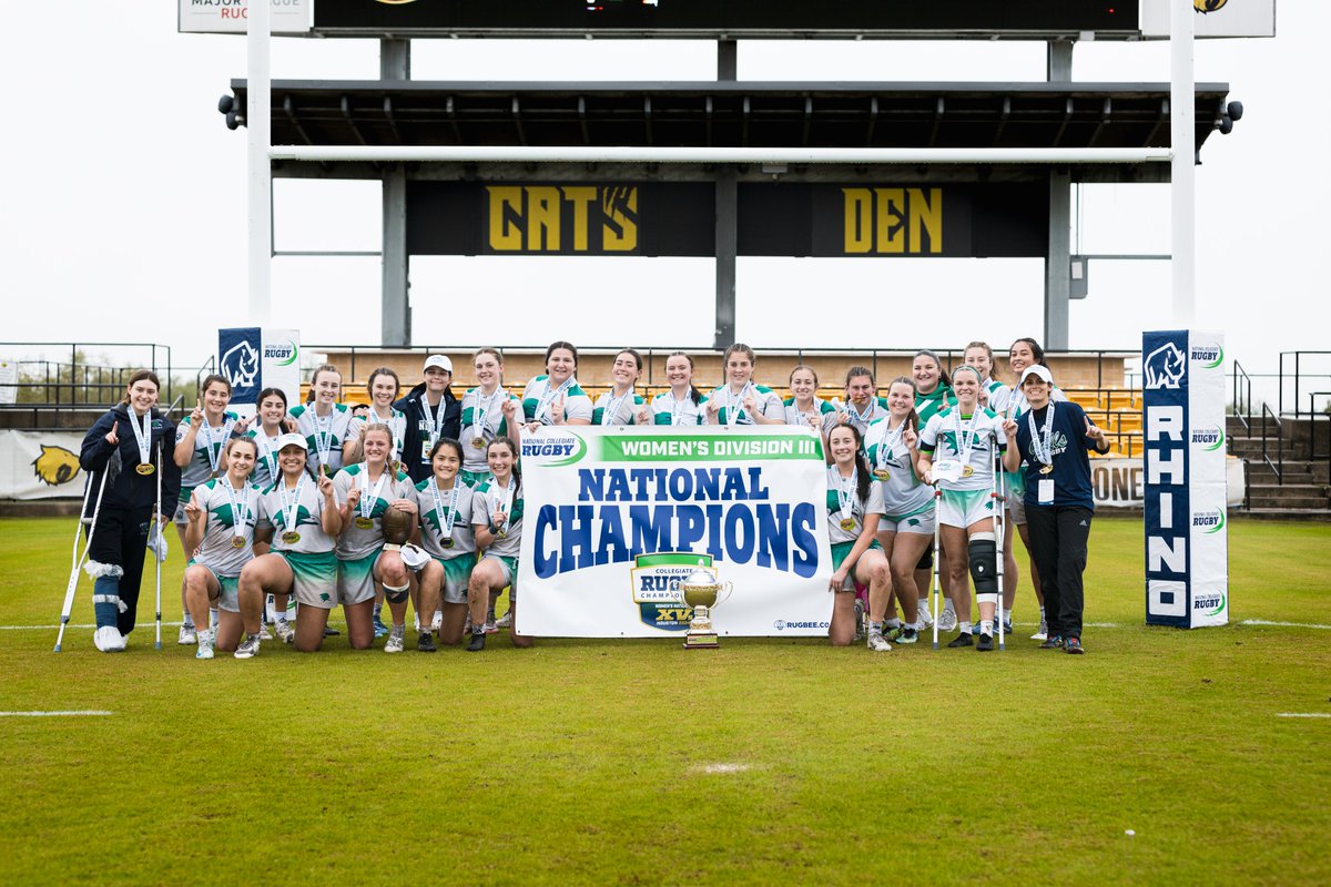 NATIONAL CHAMPS! No. 1 <a href="/EndicottWRUG/">Endicott Women’s Rugby</a> Completes Perfect Season To Capture NCR D3 Title 

STORY ➡️ ecgulls.com/x/q2f70

NOTES
* Tess Merrill named MVP