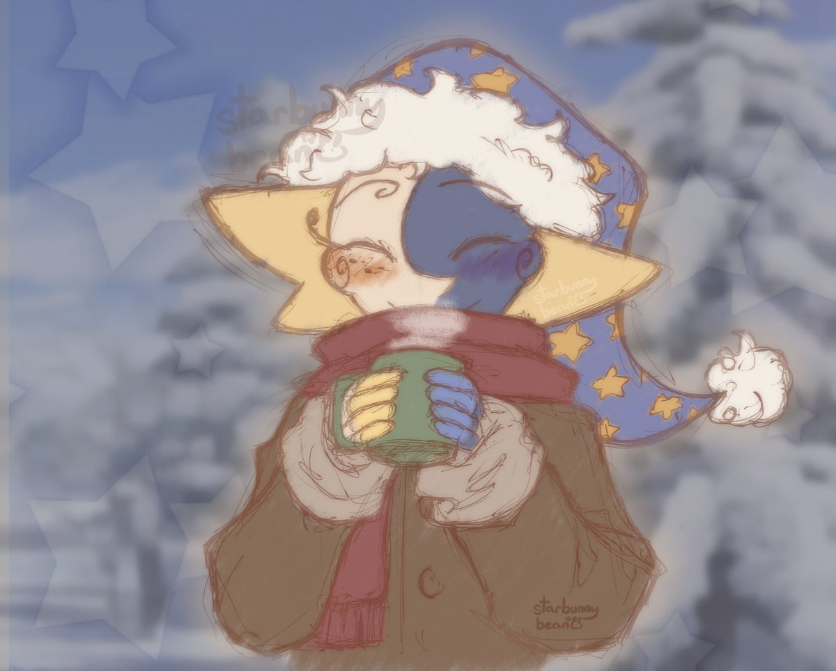 Starbunnybean's tweet photo. comfy winter Eklipse🍵 https://t.co/bV4Qw77DgI
