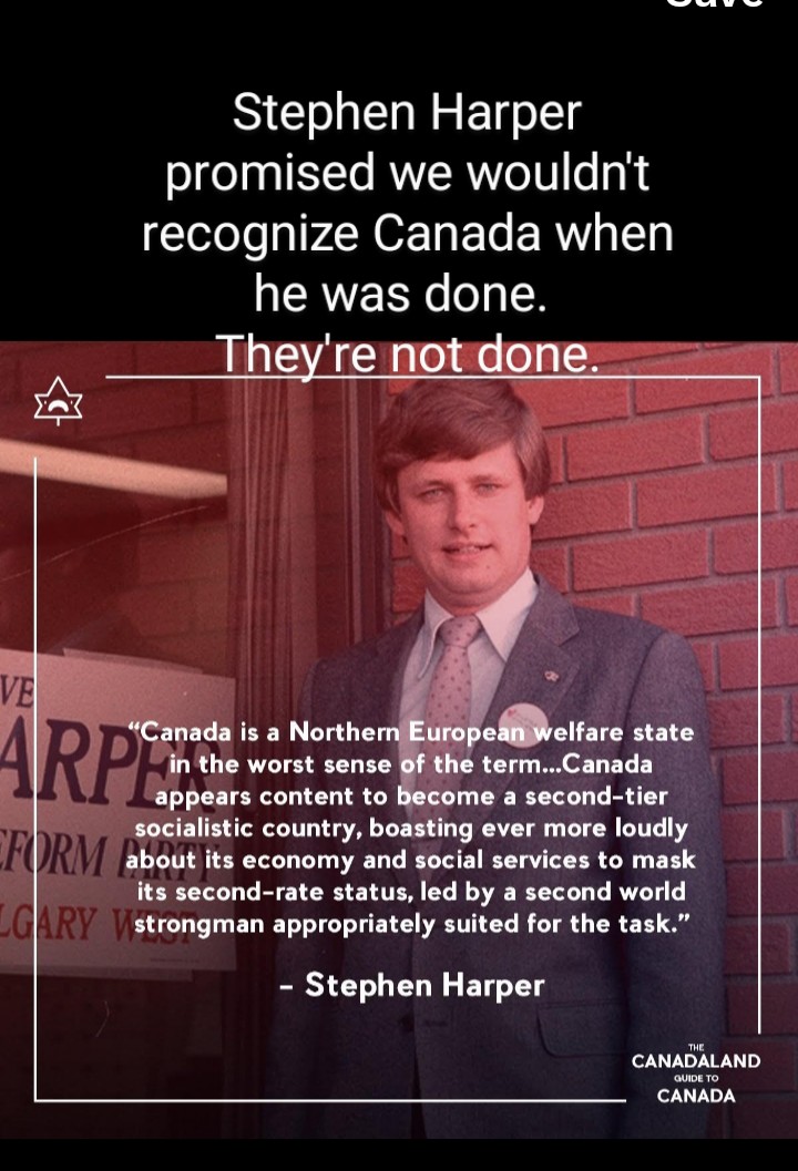 legant66's tweet photo. @Roman_Baber @PierrePoilievre Sure.
Because Canadians know beyond any doubt that the CPC would've abandoned Cdns to the pandemic & the ongoing gouge by O&G profiteers & corporate greed.
If we learned anything from the #HarperCons, it's that Cdn's can't trust the CPC. https://t.co/PjsJtT9TIm