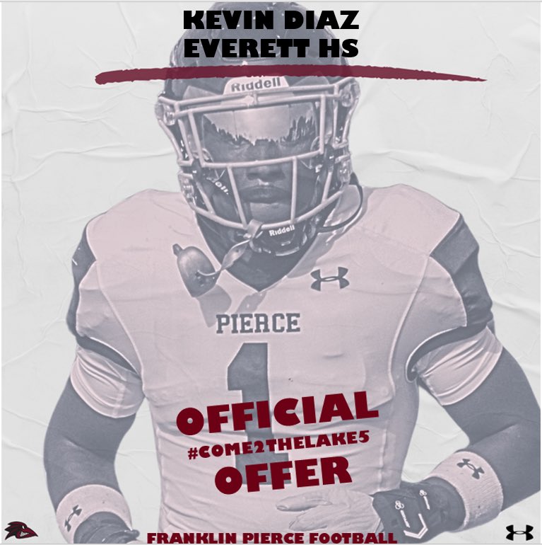 Kevin Diaz (@diazkev_) on Twitter photo After a great visit with <a href="/CoachZMcBride/">Zach Mc Bride</a> and <a href="/Coach_GAS/">Russell Gaskamp</a> i am blessed to receive my 2nd offer from Franklin Pierce!!! #GORAVENS🐦⬛🐦⬛‼️ <a href="/Ravens_FB/">Franklin Pierce Football</a> <a href="/Coach__Flores/">Justin Flores</a> <a href="/Flores75Oscar/">Oscar Flores</a> <a href="/Coach_MLove/">Malik Love</a> <a href="/Solomonjf352/">Joseph Solomon</a> After a great visit with <a href="/CoachZMcBride/">Zach Mc Bride</a> and <a href="/Coach_GAS/">Russell Gaskamp</a> i am blessed to receive my 2nd offer from Franklin Pierce!!! #GORAVENS🐦⬛🐦⬛‼️ <a href="/Ravens_FB/">Franklin Pierce Football</a> <a href="/Coach__Flores/">Justin Flores</a> <a href="/Flores75Oscar/">Oscar Flores</a> <a href="/Coach_MLove/">Malik Love</a> <a href="/Solomonjf352/">Joseph Solomon</a>