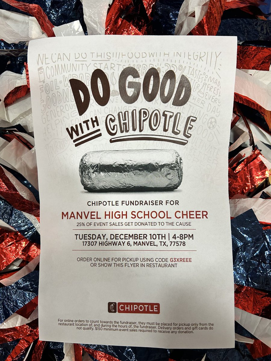 Manvel Cheer (@hokaheycheer) on Twitter photo Come have dinner with your Maverick Cheerleaders this Tuesday from 4-8! Then head back to MHS to cheer on the Girls Basketball team at 4, 5:30 and 7 as they take on Pearland HS! <a href="/ManvelGBB/">Manvel Lady Mavs Basketball</a> <a href="/ManvelHS/">Manvel High School</a> Come have dinner with your Maverick Cheerleaders this Tuesday from 4-8! Then head back to MHS to cheer on the Girls Basketball team at 4, 5:30 and 7 as they take on Pearland HS! <a href="/ManvelGBB/">Manvel Lady Mavs Basketball</a> <a href="/ManvelHS/">Manvel High School</a>