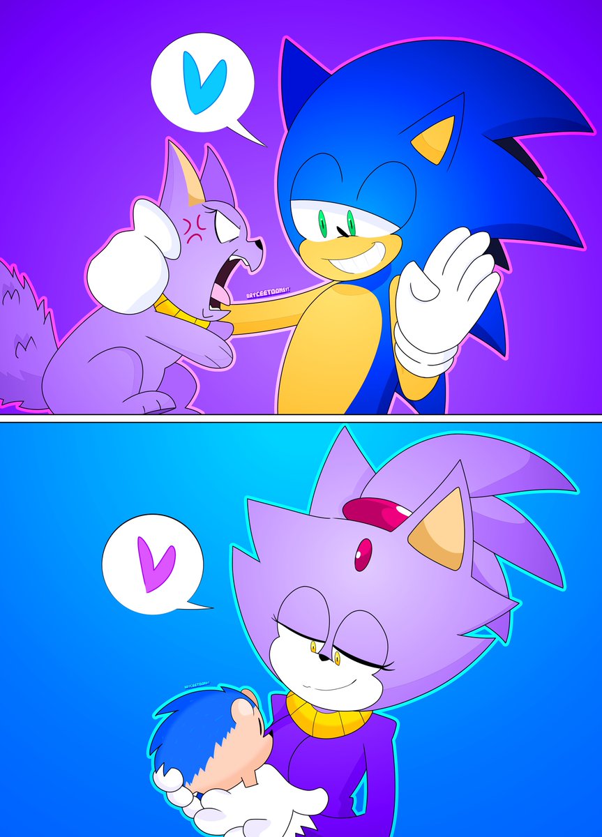 Was watching Pokémon and thought of this

#Sonaze #SonicTheHedgehog