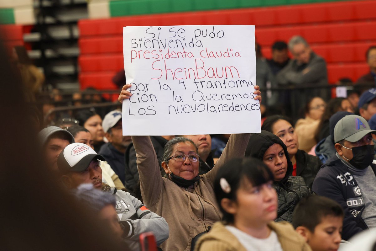Hoy estoy sumamente feliz de recibirla en nuestras tierras Presidenta <a href="/Claudiashein/">Claudia Sheinbaum Pardo</a>. Su visita marca el inicio de una nueva etapa en la transformación de la vida de las y los tamaulipecos.

La esperanza se renueva con la presentación de los Apoyos y Programas para el Bienestar,