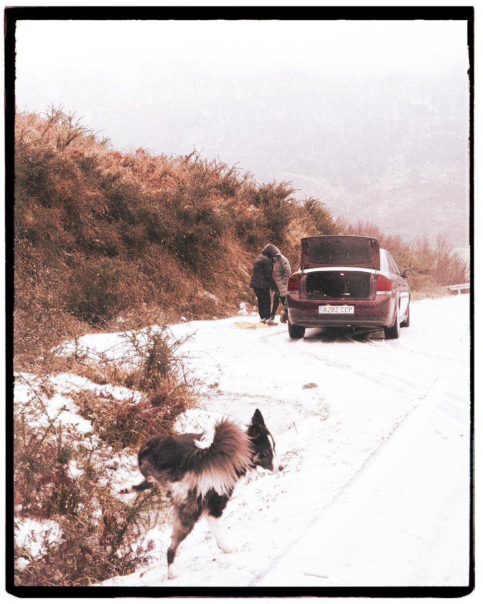 Un poco de nieve