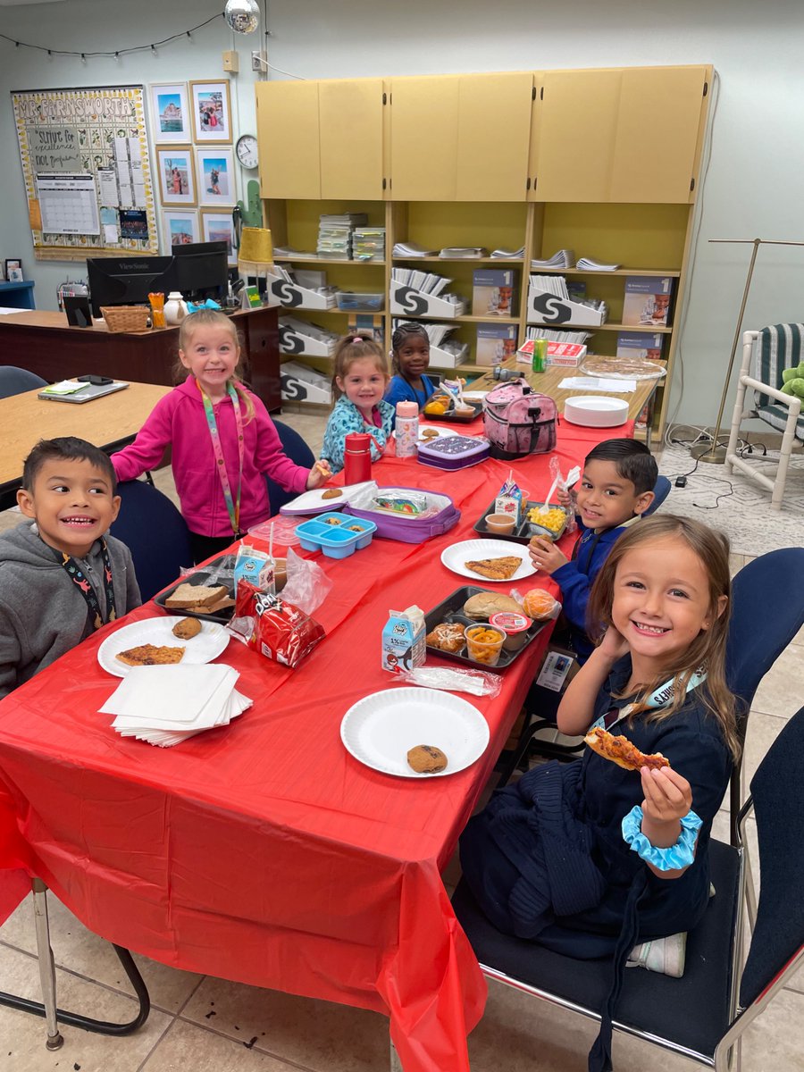 Pizza Party Fun! Congratulations to our winners from the Dress Code competition!