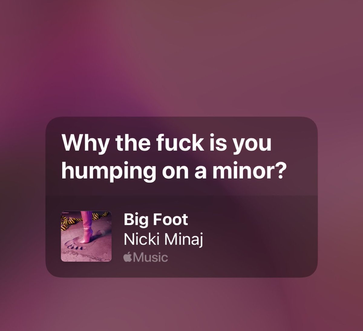 Stats of Minaj tweet media