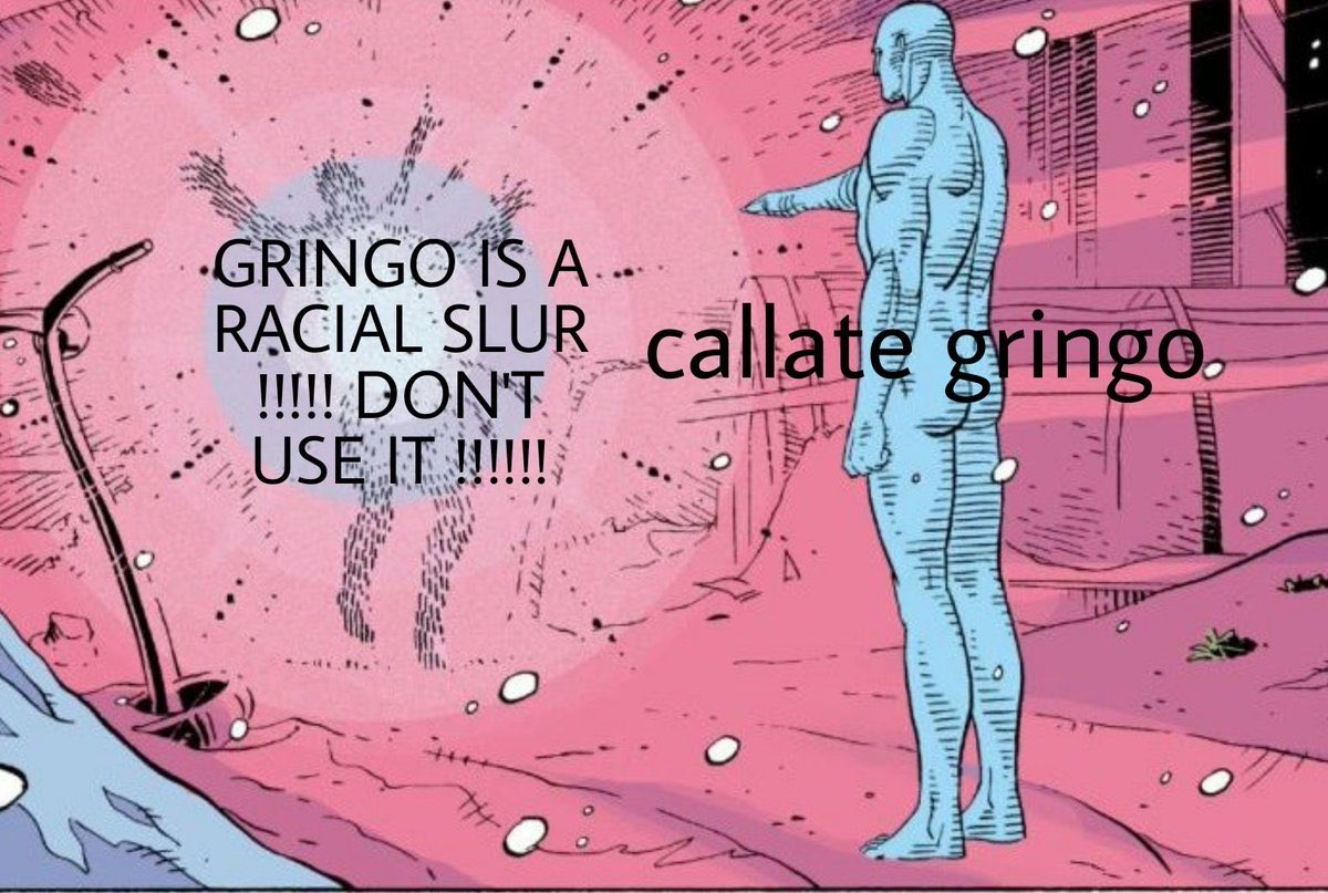 estoy en un server de discord en el que banearon la palabra Gringo porque según ellos es un Slur