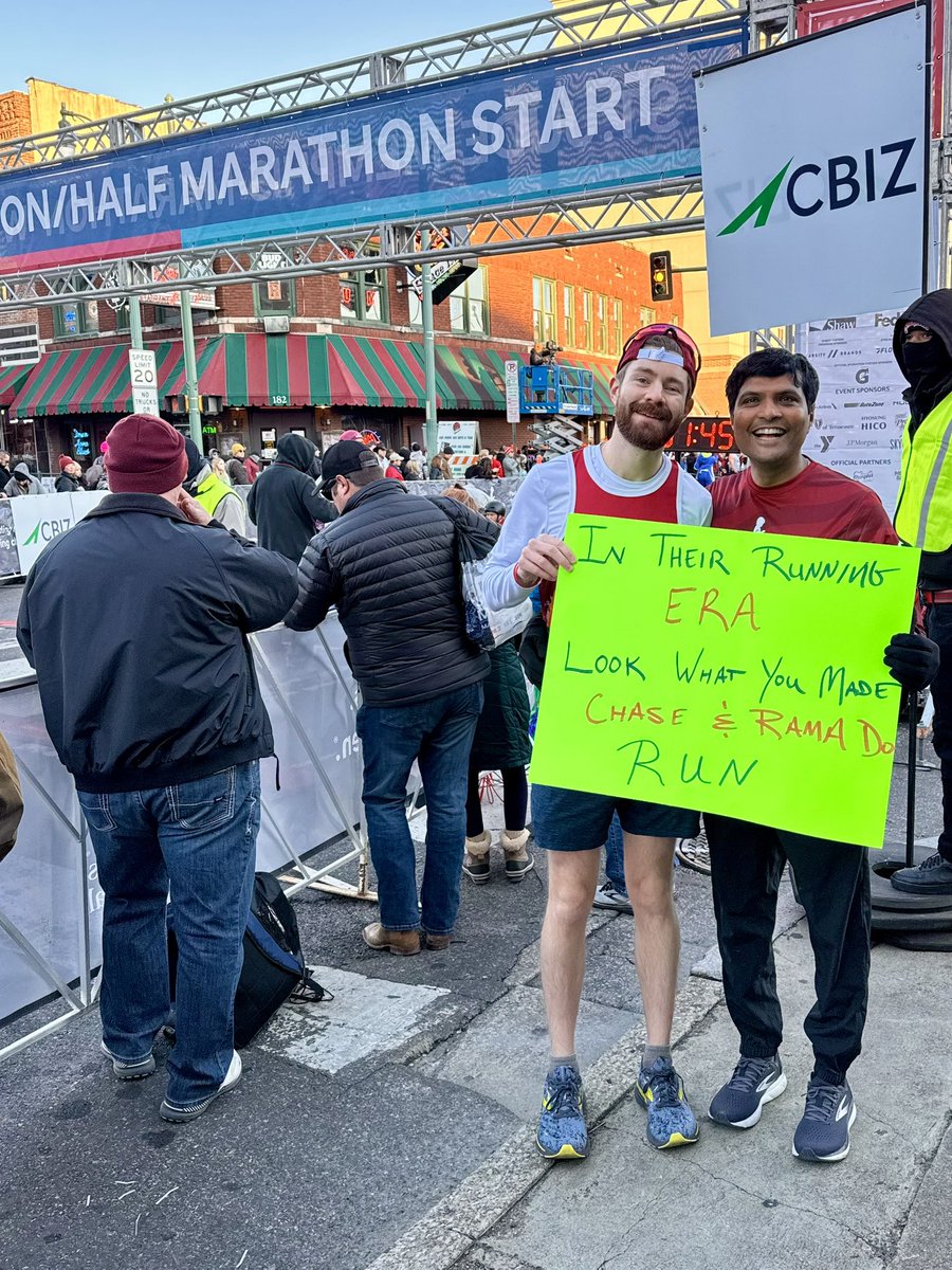 chasesnider's tweet photo. Another year running the @StJude Memphis Marathon Weekend as proud #StJudeHeroes! This race is a testament to the incredible community behind the mission—we even ran alongside @rookisaacman for part of the course (a true champion for the kids)! #ChaseRUNS https://t.co/iAIwV771Ei