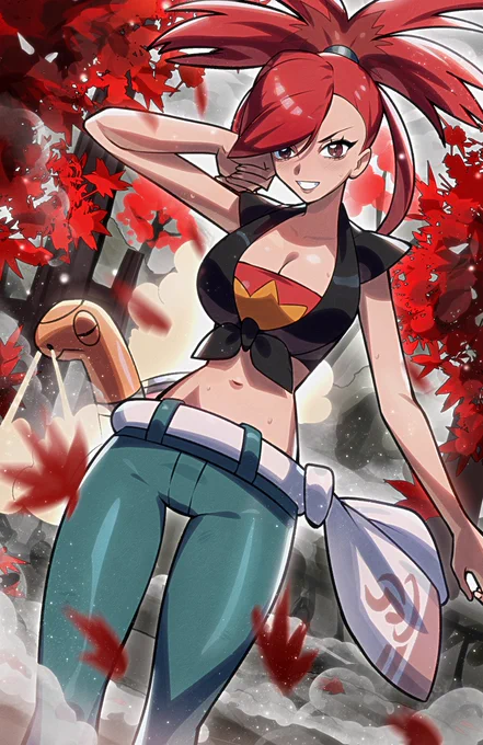 Hotsprings after an intense battle?  