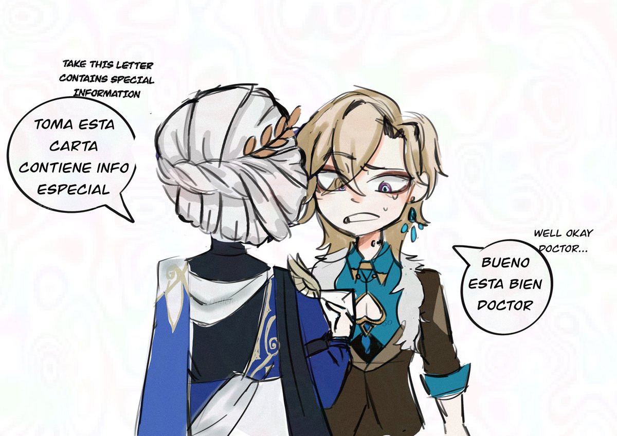 Lunap_ng's tweet photo. joke that only geniuses understand 
[1/2]
#drraito #hsr #HSRFanart #レイチュリ #hsr #ratiorine #DrRatio #Aventurine #HonkaiStarRail #digitalart #AventurineHSR #fanrat https://t.co/2v194i6Kih