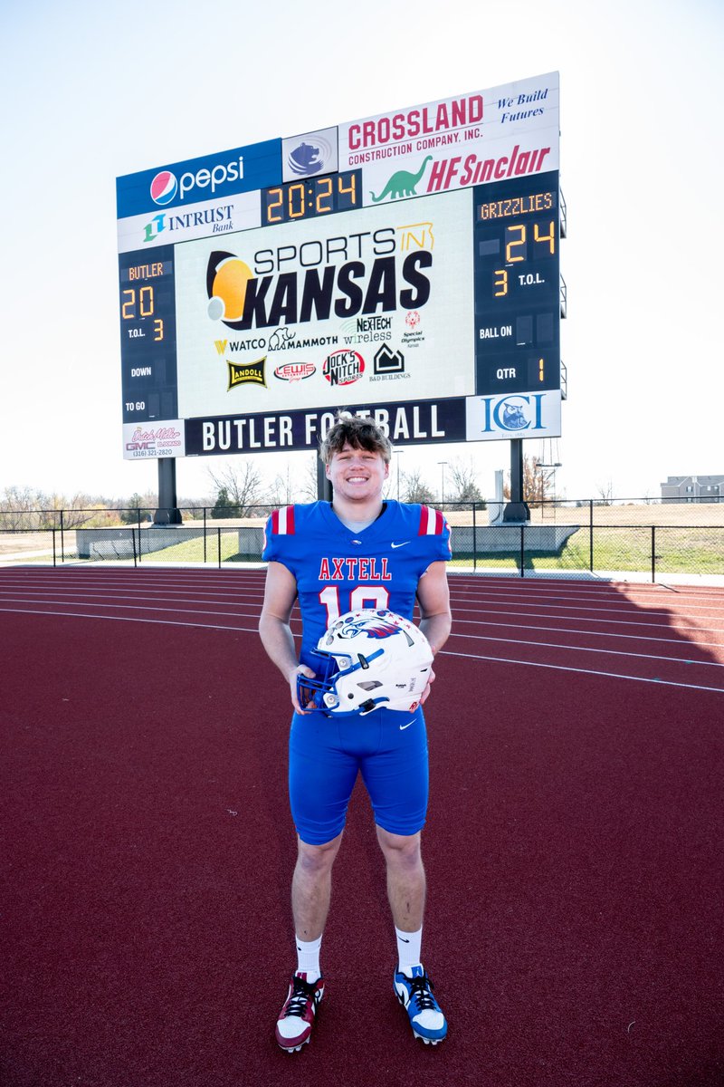 2024 Sports in Kansas 8M-II Defensive Player of the Year

Eli Broxterman, Axtell Sr. LB/ATH

Broxterman finishes one of the best two way careers in Kansas 8-man history as he goes 52-0 as a player with four state titles, a state record for consecutive wins in 8-man under head