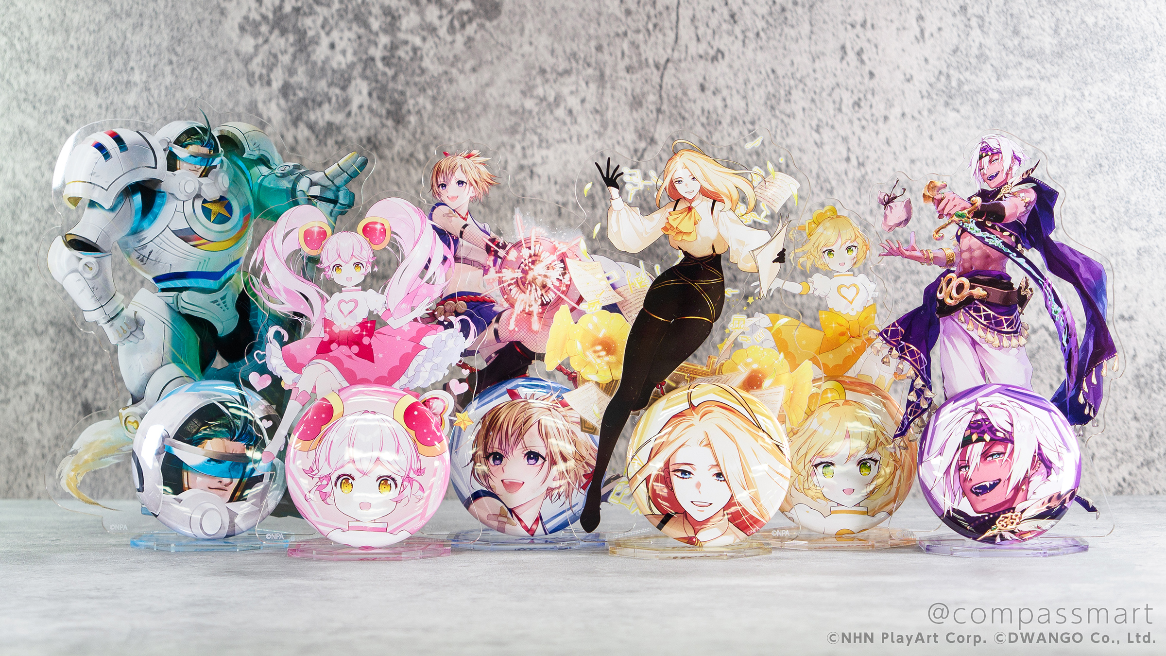 コンパス　深川まとい　コンパスフェス8th 缶バッジ24個まとめ売り コンパス 深川まとい コンパスフェス8th 缶バッジ24個まとめ売り