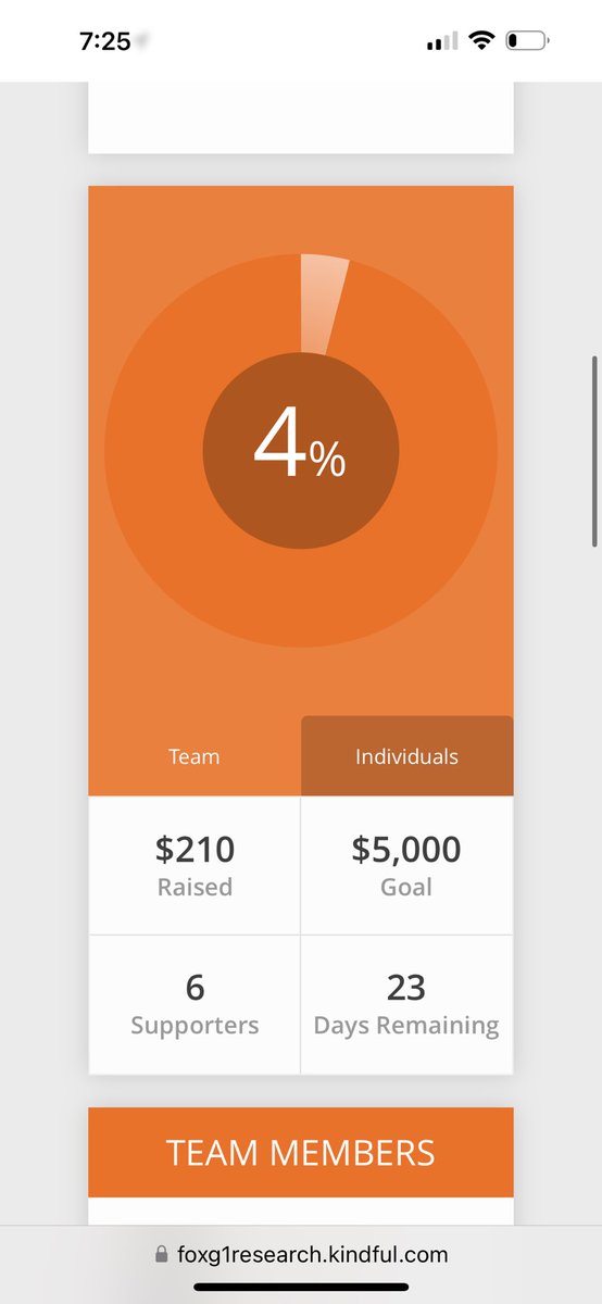 Andresito’s race to a cure team would love your support! foxg1research.kindful.com/2024-race-to-2…