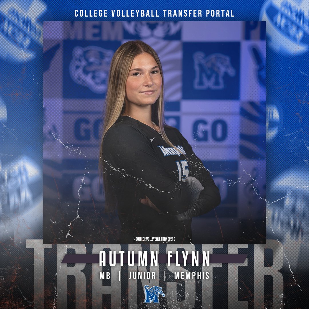 𝗜𝗻 𝗧𝗵𝗲 𝗣𝗼𝗿𝘁𝗮𝗹

✏️: Autumn Flynn
🏐: MB
🎓: Junior
📍: Memphis

#CollegeVBTransfers | #NCAAWVB