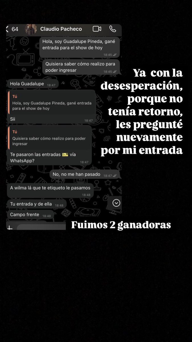 Guada_Pineda28's tweet photo. Vuelvo a Tw después de mucho, para descargarme y hacer un escrache, referente al show de anoche, en el Puerto de Asunción de Martín Garrix
Yo había ganado entrada en un sorteo por parte de @TheBantus que también formaban parte del show
Comparto toda la info, por el mal rato https://t.co/r6TAzsJx1y