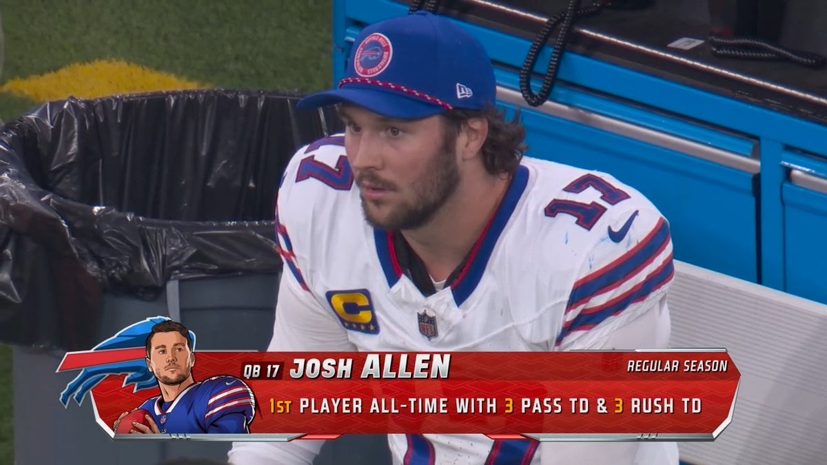what a day for Josh Allen
