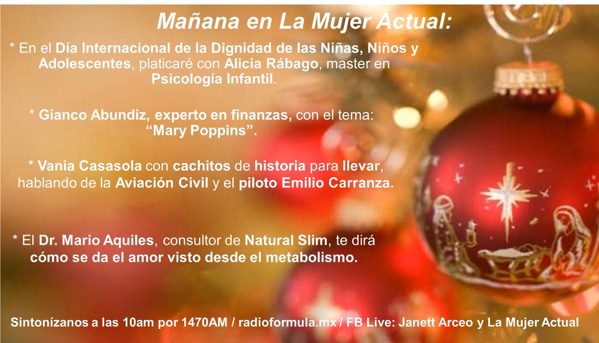 ¡Te esperamos! <a href="/aliciarabago/">Alicia Rábago</a> <a href="/GiancoAbundiz/">Gianco Abundiz</a> <a href="/VaniaCasasola/">Vania Casasola</a> <a href="/CasasolaMexico/">Casasola México</a> <a href="/ArchivoCasasola/">Archivo Casasola</a> <a href="/MetabolismoTV/">MetabolismoTV</a> <a href="/metabolismomx/">NaturalSlim México</a>
