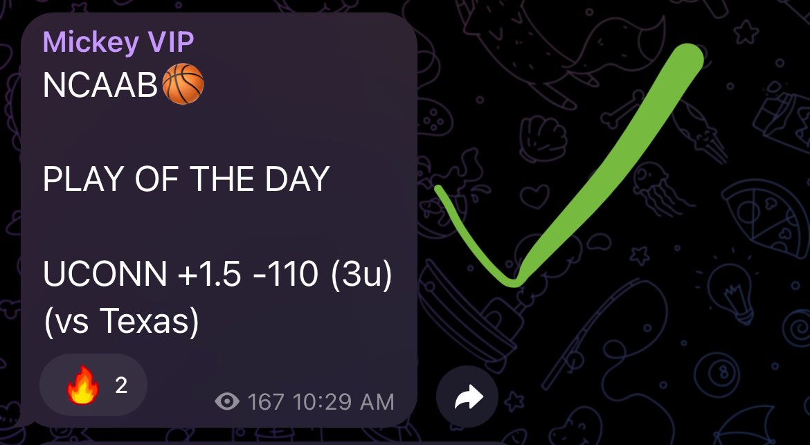 MoneyLineMickey's tweet photo. Bang Bang Bitch‼️
UConn +1.5 -110💵💵💵
💵💵💵💵💵💵💵💵💵
Papá #MickeyKnows Ball‼️🥷 https://t.co/jagNubGXI6