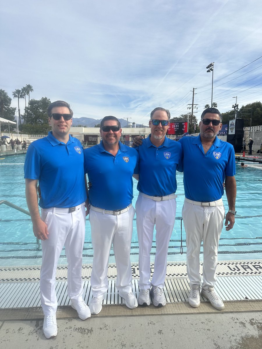 Congratulations to our <a href="/USAWP/">USA Water Polo</a> Division III National Championships Referees: Alex High, Fred Sicard, Mike Stewart, &amp; German Lopez who whistled games in Redlands, CA on December 7-8.