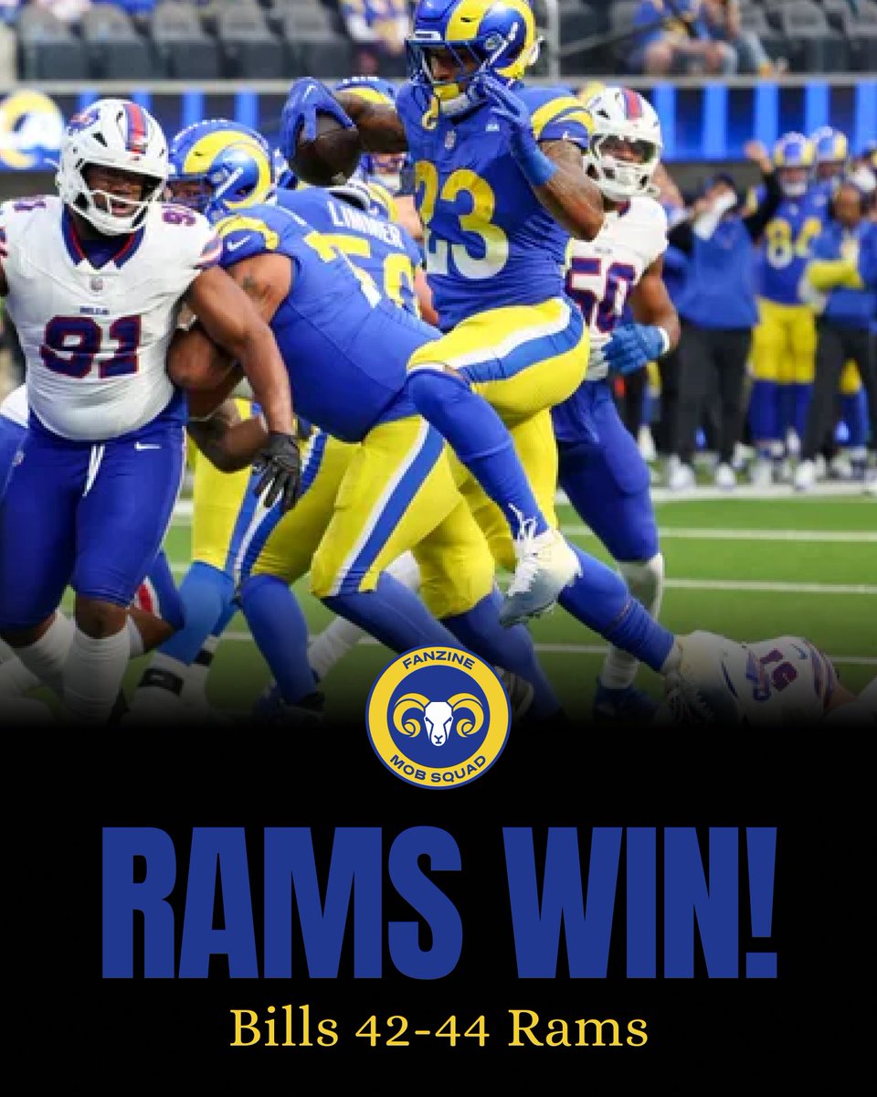 A HUGE RAMS WIN.

Happy Sunday🤝 #RamsHouse