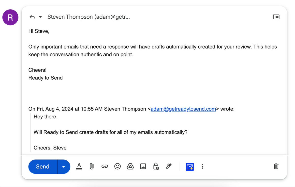 Ready to Send tweet media