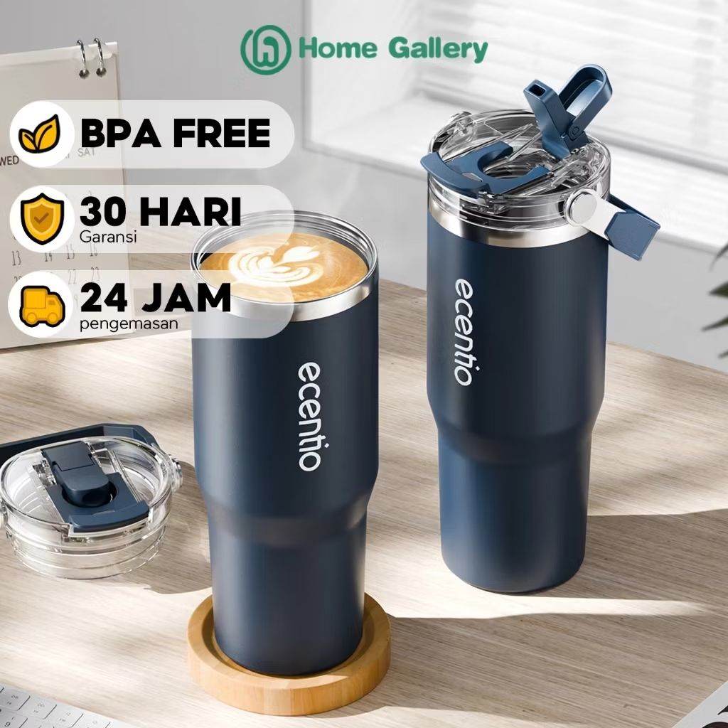 Cek ecentio tumbler 900ml Mug panas sedotan stainless steel 304 tahan dingin 24 jam Insulated botol minum aesthetic kopi cup vacuum BPA free termos kopi dengan harga Rp114.000. Dapatkan di Shopee sekarang! s.shopee.co.id/9f4J8e8kgX?sha…