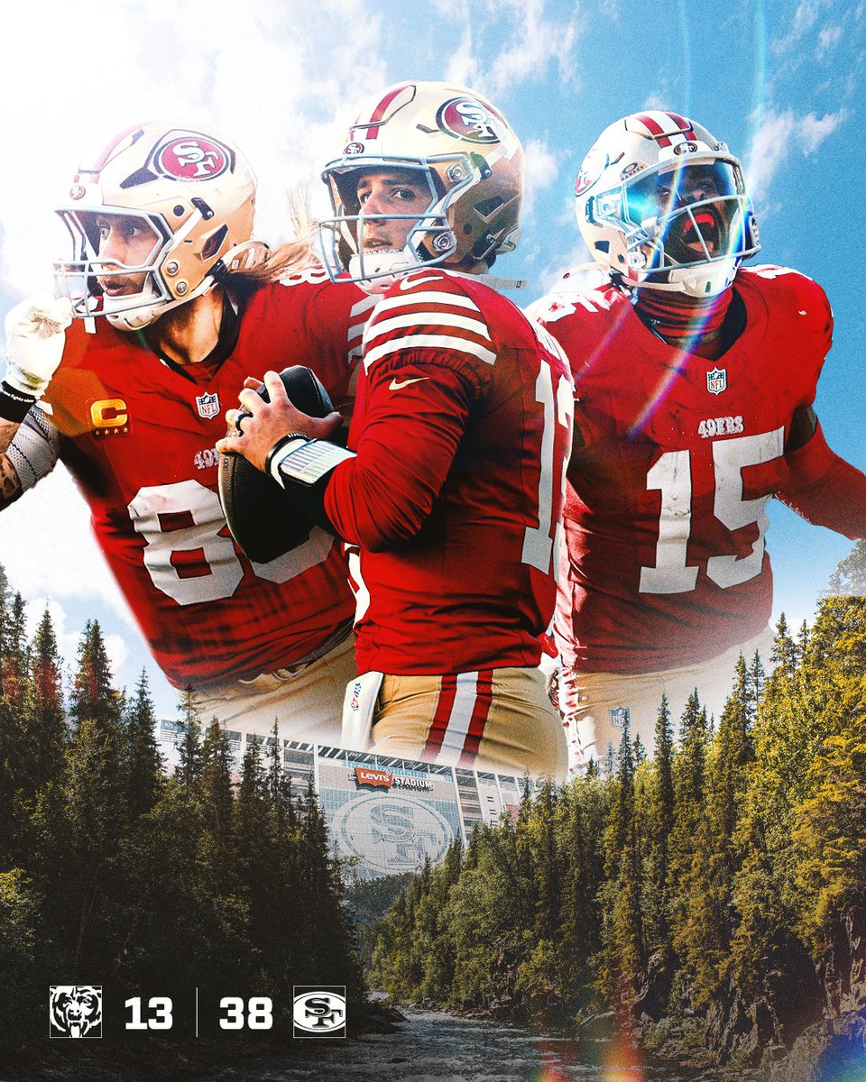 49ers's tweet photo. If you ever see me fighting in the forest with a grizzly bear... https://t.co/ysjXvJoqa5