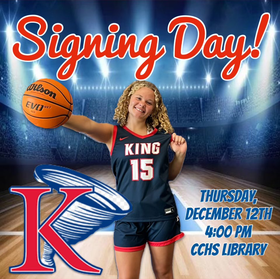 Hi guys! My signing ceremony is on December 12th at 4pm in CCHS’s Library. The door is open to anyone who has supported me to reach this dream over the last 9 plus years or just wants to come celebrate this next chapter with me! Go tornados!❤️🌪️