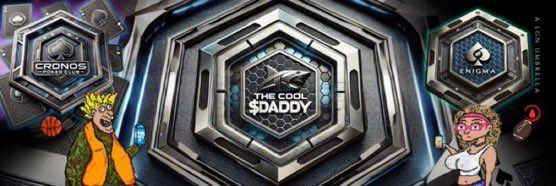 He’s baaaaaack!!
<a href="/delmar30261/">COOLDADDY (CROFAM)</a> is back &amp; is representing <a href="/ENiGMA_cro/">ENiGMA</a> 
Let’s see if they can take it down this time! 
#CronosPokerClub $Cro
Starts at 6pm pst/ 9pm est
