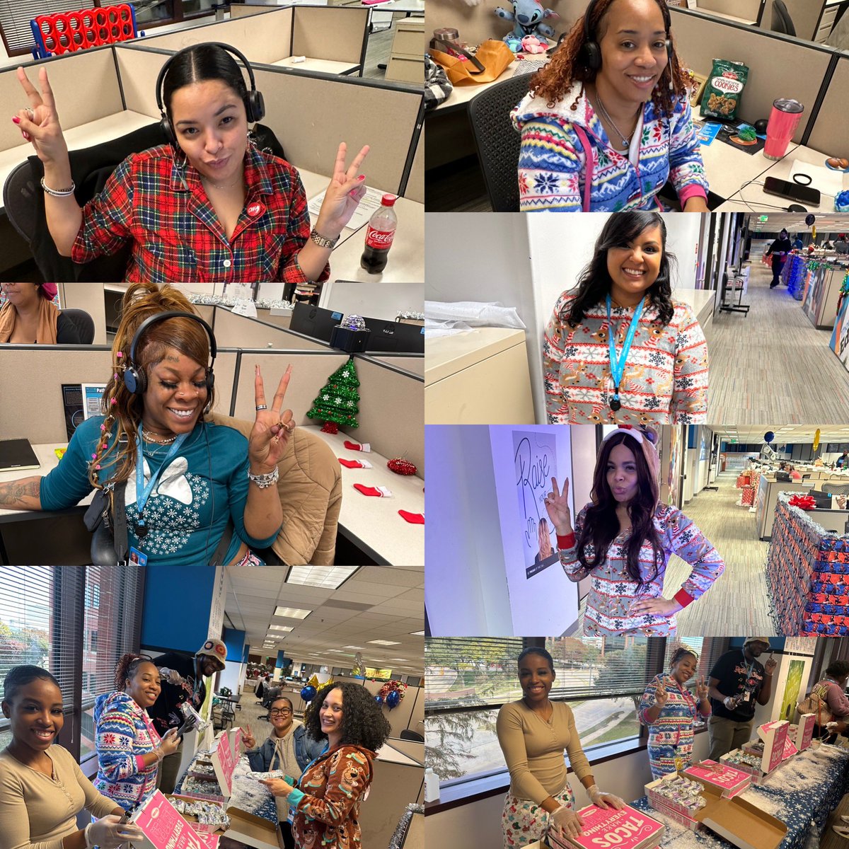 Richardson Rockstars (@richardson84563) on Twitter photo If was Christmas Pajama Day and we served our experts some breakfast tacos to celebrate!🎄#RichardsonRockstars #LifeAtATT <a href="/joe_farrell21/">Joe Farrell</a> <a href="/KaylaAlter/">Kayla Webster</a> <a href="/edwardcox75/">Edward Cox</a> <a href="/SC_All_Stars/">MSSVCC | South Central</a> #LifeAtAtt If was Christmas Pajama Day and we served our experts some breakfast tacos to celebrate!🎄#RichardsonRockstars #LifeAtATT <a href="/joe_farrell21/">Joe Farrell</a> <a href="/KaylaAlter/">Kayla Webster</a> <a href="/edwardcox75/">Edward Cox</a> <a href="/SC_All_Stars/">MSSVCC | South Central</a> #LifeAtAtt