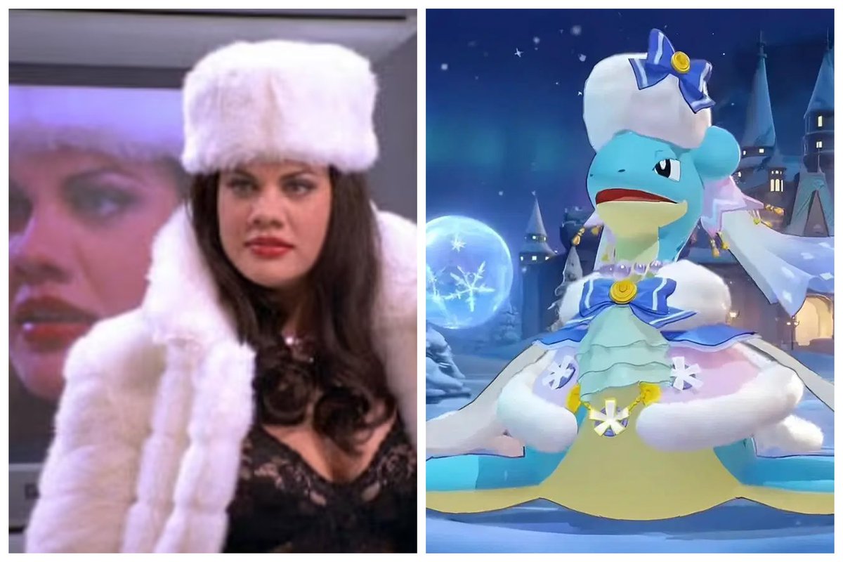 I knew Lapras Battle Pass looked familiar!!!!

If you’re a 90s kid or older you know who this is!!!!