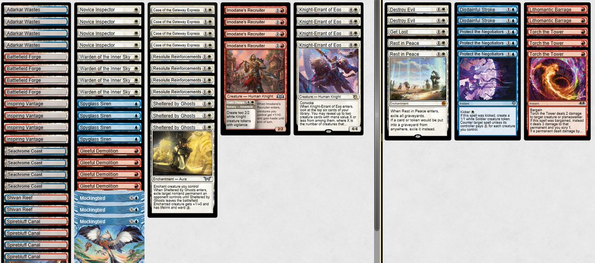renzoch_'s tweet photo. Made Top 8 of the Standard Event of today 
R1 ⭕️⭕️UB Midrange
R2 ⭕️❌⭕️UW Convoke
R3 ⭕️❌⭕️UB Midrange
R4 ❌⭕️⭕️UB Midrange
R5 ❌❌UB Midrange
R6 ❌⭕️⭕️UB Midrange
R7 ❌⭕️⭕️UB Midrange
R8 ❌❌Boros Prowess
R9 Opp Scooped
T8 ❌❌Gruul Prowess 

@fireshoes https://t.co/K4LRejGtwT