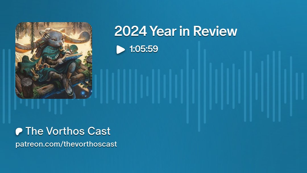 It's time for our Magic Story year in review of 2024! A lot of great story this year, and a couple of not so great moments, but don't just read this post about it when you can listen to us tell you about everything in 2024!
soundcloud.com/user-345643028…