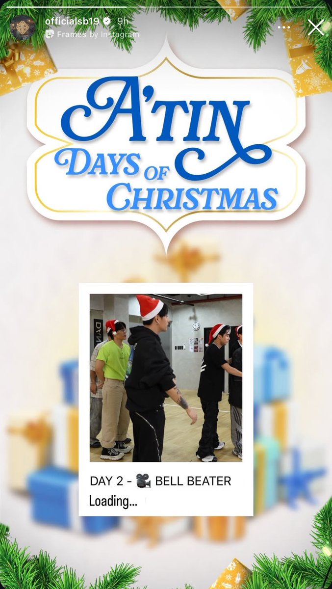 SB19RTSquadOfc's tweet photo. Happy Monday!

Let's go for day 2 of #ATinDaysOfChristmas 💙

@SB19Official #SB19 https://t.co/KKGquhx9XF