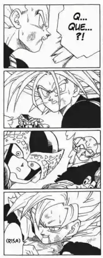 Crazy7Crow's tweet photo. @Nebbt252 @JustZetax @UnTipoNormalCo1 @iGhostS1 @spiderchorokhok @JackSablier Además, tú argumento se cae a pedazos cuando literalmente se confirma que ese poder oculto del que Goku habló con el que podrá derrotar a Cell siempre fue el SSJ2.

Goku sabía que Gohan tenía ese poder, por eso estaba seguro de que derrotaría a Cell https://t.co/EblxpsrQKQ