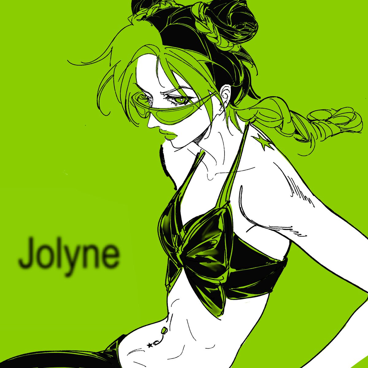_Deep53River's tweet photo. 🍏🦋
#JJBA https://t.co/NmGn82poKM