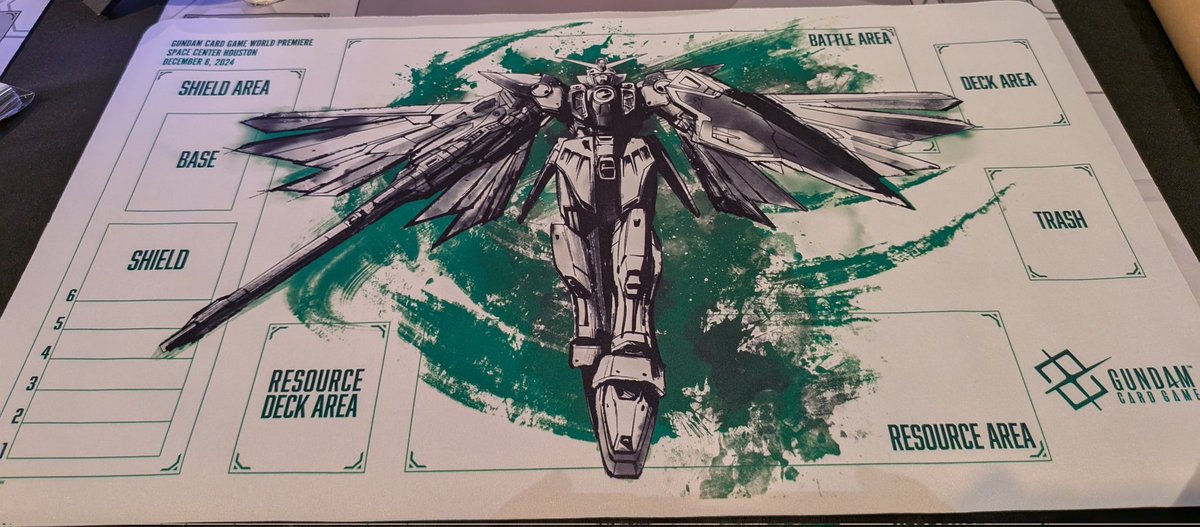 ガンダムカードゲーム ウイングガンダムゼロ プレイマット未開封 特製プレイマット[ウイングガンダムゼロ]（WORLD CHAMPIONSHIPS