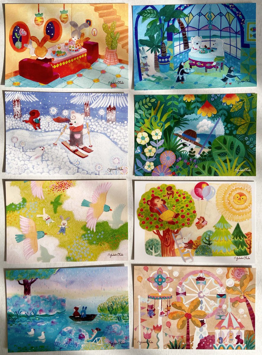 今回の個展Dreamy Daysの第二弾通販です。12/11(水)夜8時から12/15(日)終日の5日間限定です。もし買い逃された方いらっしゃいましたらぜひ!
売り切れ、品薄商品ありです。
https://t.co/KXtPFpzCdv 