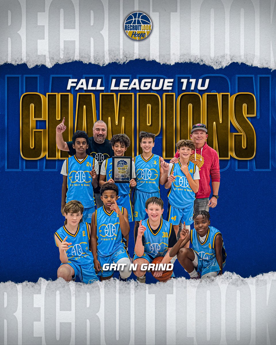 RecruitLook Hoops Junior Circuit (@rl_hoopsnextup) on Twitter photo 11U: Grit N Grind claims the Fall League Championship 🏆 Congrats on a great weekend going 4-0 #RLHoops #RLHoopsJr 11U: Grit N Grind claims the Fall League Championship 🏆 Congrats on a great weekend going 4-0 #RLHoops #RLHoopsJr