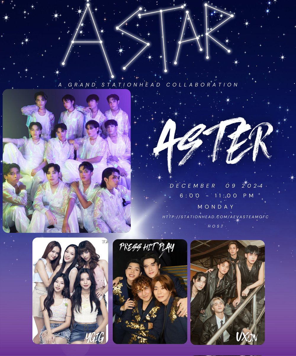 YGIGStream's tweet photo. [🎙️] UPCOMING COLLAB

Headsss up, WeGo! 💚
@AsterVast_ofc invited us for A STAR —Grand Collab. Make sure to tune in and park your accounts, WeGoooo!

DEC 9 | 6 PM to 11 PM
https://t.co/b72c0c4DFe

See you po mamaya✨
#AStarbyASTER
#YGIG @ygig_official https://t.co/205IifT7A8