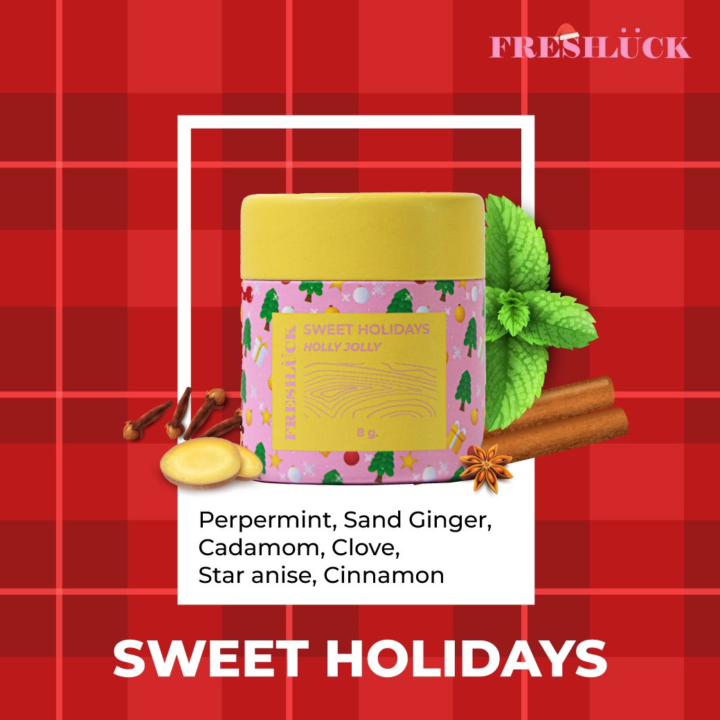 freshluckth's tweet photo. 🎊 𝙏𝙝𝙚 𝙒𝙖𝙞𝙩 𝙄𝙨 𝙊𝙫𝙚𝙧 ! 🎉
Our ”𝗛𝗼𝗹𝗶𝗱𝗮𝘆𝘀 𝗟𝗶𝗺𝗶𝘁𝗲𝗱 𝗘𝗱𝗶𝘁𝗶𝗼𝗻“ Are OUT NOW ✨

#FRESHLUCK #HolidaysLimitedEdition
#SweetHolidays #PassionateNewYear
#LuckyInhaler #ยาดมดวงดี #ยาดมก๊อตจิ https://t.co/ZaBXclo0q9