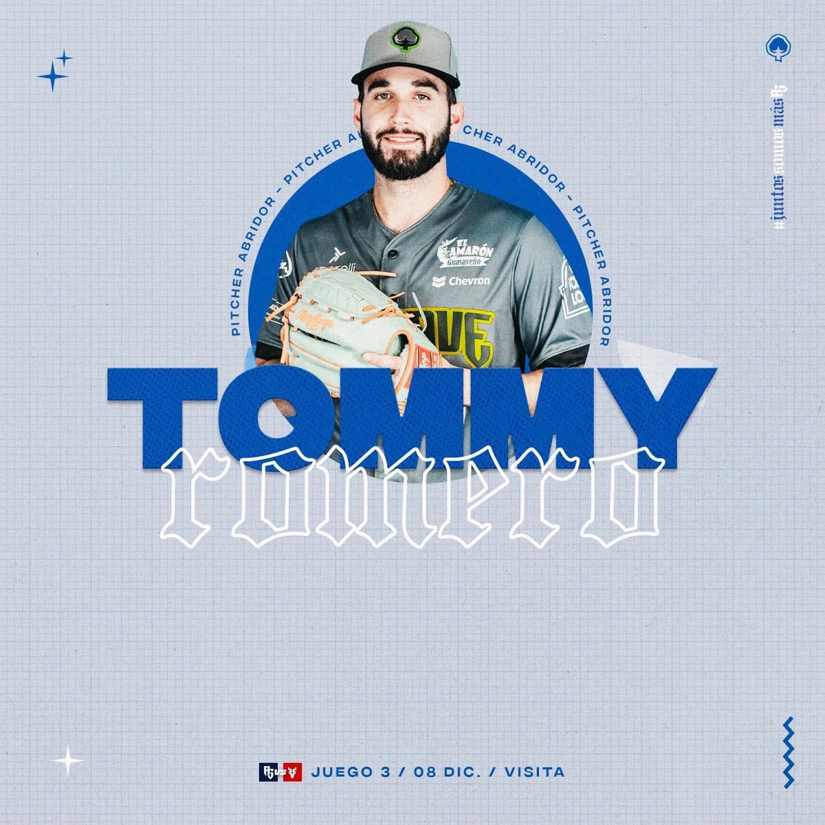 charlycasstroLD's tweet photo. Tommy Romero acaba de entrar a la historia de la @Liga_Arco al ponchar a 8 hombres de forma consecutiva iniciando un juego.

El récord le pertenecía a Dave Stewart quien lo impuso un 5 de diciembre de 1978

Vaya presentación de Tommy Romero con @AlgodonerosGsv https://t.co/lSoBAOzmTc