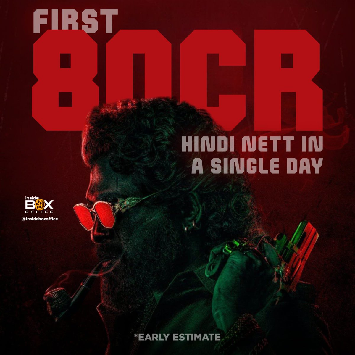 Sunday biggest record reach🥵 
Who one no achieved 80cr in hindi but #Pushpa2 achieve 85cr+ 4th day💥  #Pushpa2TheRule

4th day🔥Ww 800cr grossed #PushpaTheWildFire