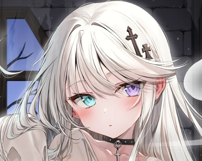 体と衣装がエッチ過ぎてBANになったゴーストちゃんです 