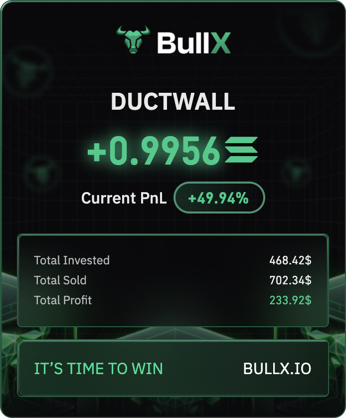 0xAshes's tweet photo. Update

$DUCTWALL #DUCTWALL #memecoin $sol https://t.co/fZFu0upxWN