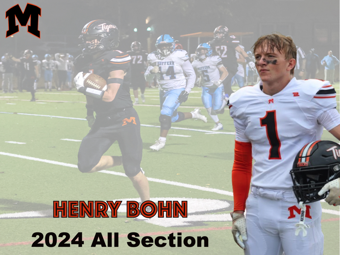 Congratulations to senior WR/LB <a href="/HenryBohn23/">Henry Bohn</a> for earning All-League and All-Section.  This past season, Henry lined up everywhere for <a href="/MamkFootball/">Mamaroneck Football</a>, and gave his heart and soul on the gridiron.  #ProtectTheM