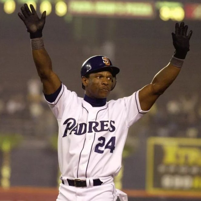 A 37-year old Rickey Henderson had 112 hits and scored 110 runs for the 1996 Padres and I swear it's true.