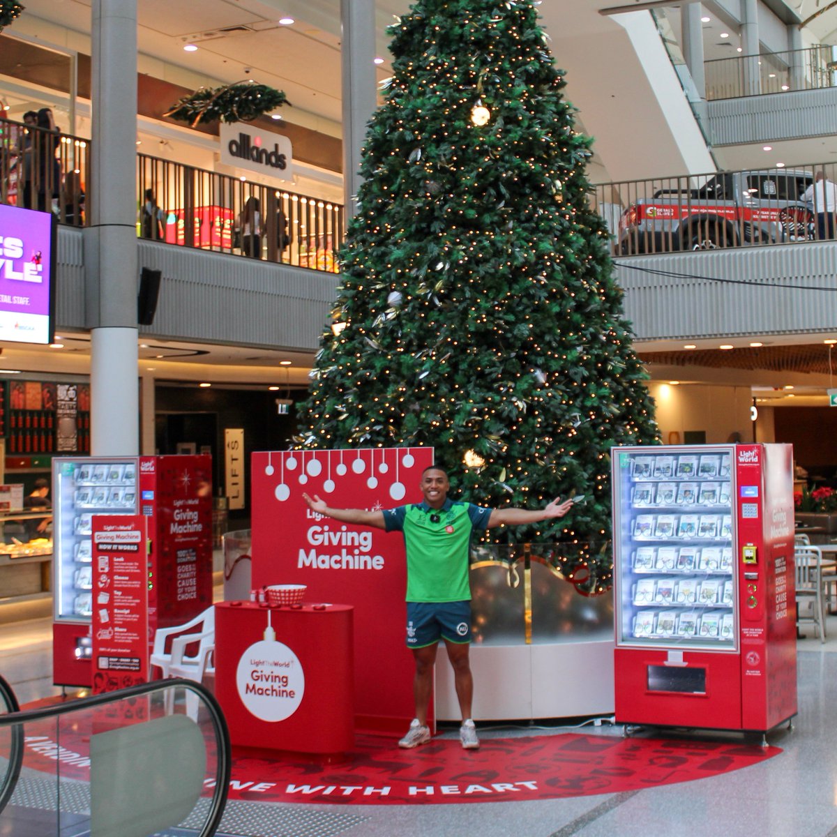 The Canberra Raiders are excited to support the Giving Machines, a heart-warming Christmas initiative that brings the spirit of giving to life in a unique and impactful way.

Details: bit.ly/4f8LNu0

#WeAreRaiders